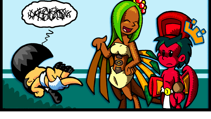 Macoatl - Episode 299, Page 1: The legend of the golden fried meaty tacos of gold (part VI)