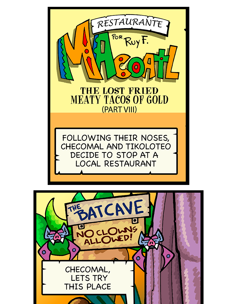 Macoatl - Episode 301, Page 1: Batshake
