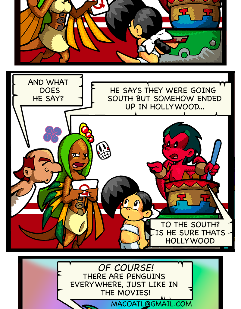 Macoatl - Episode 302, Page 1: A letter