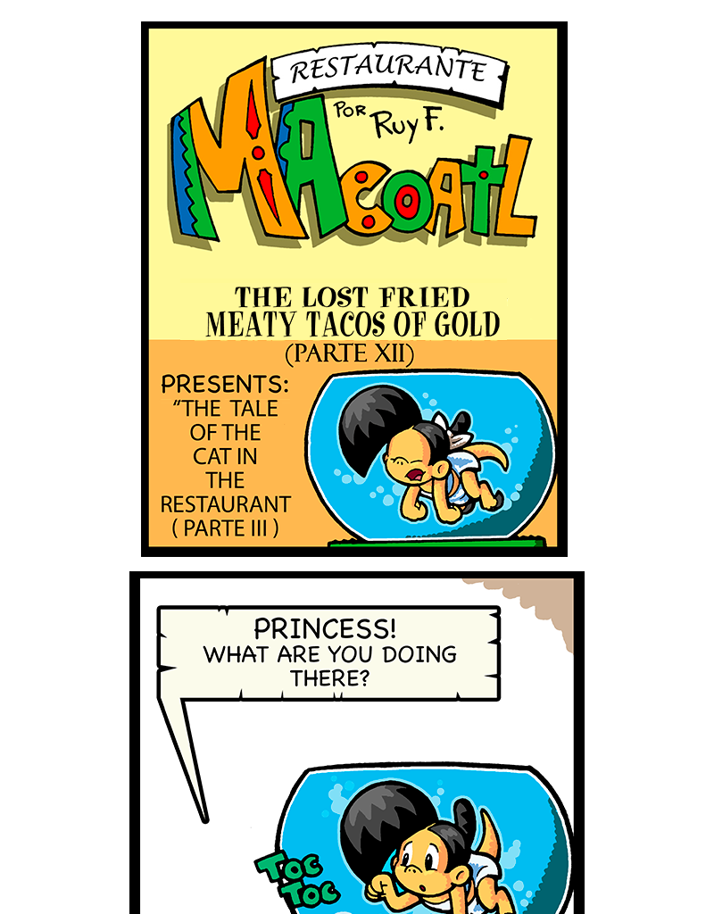 Macoatl - Episode 305, Page 1: The flying cat