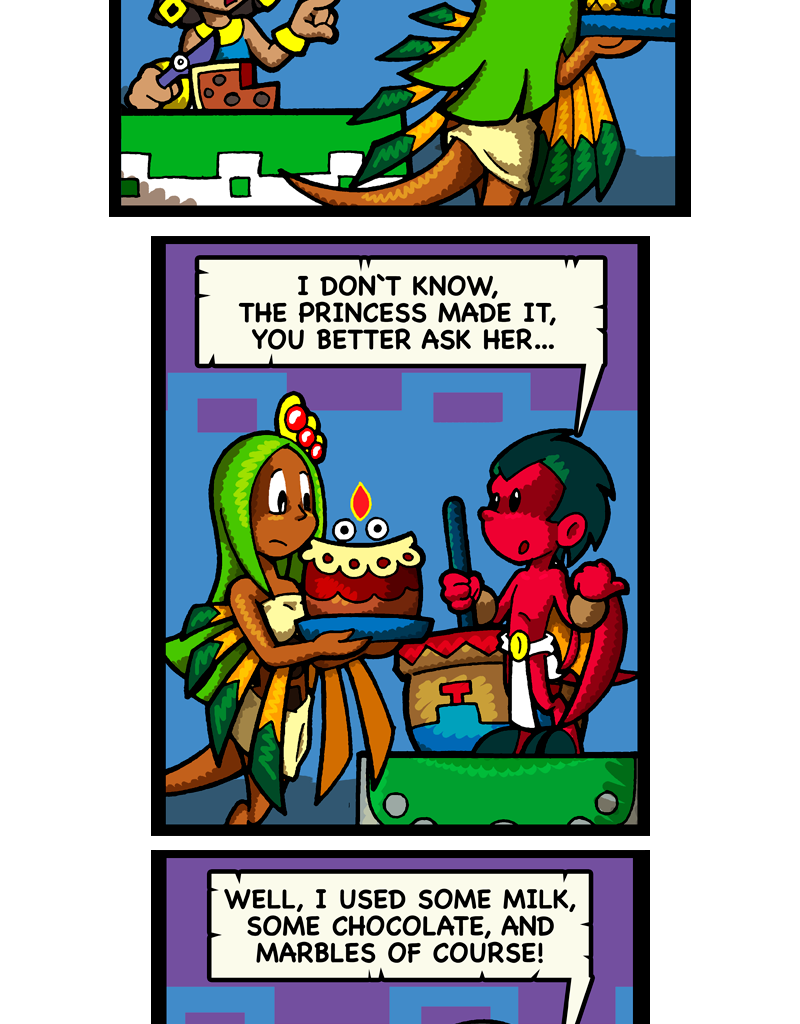Macoatl - Episode 308, Page 1: Marble rock