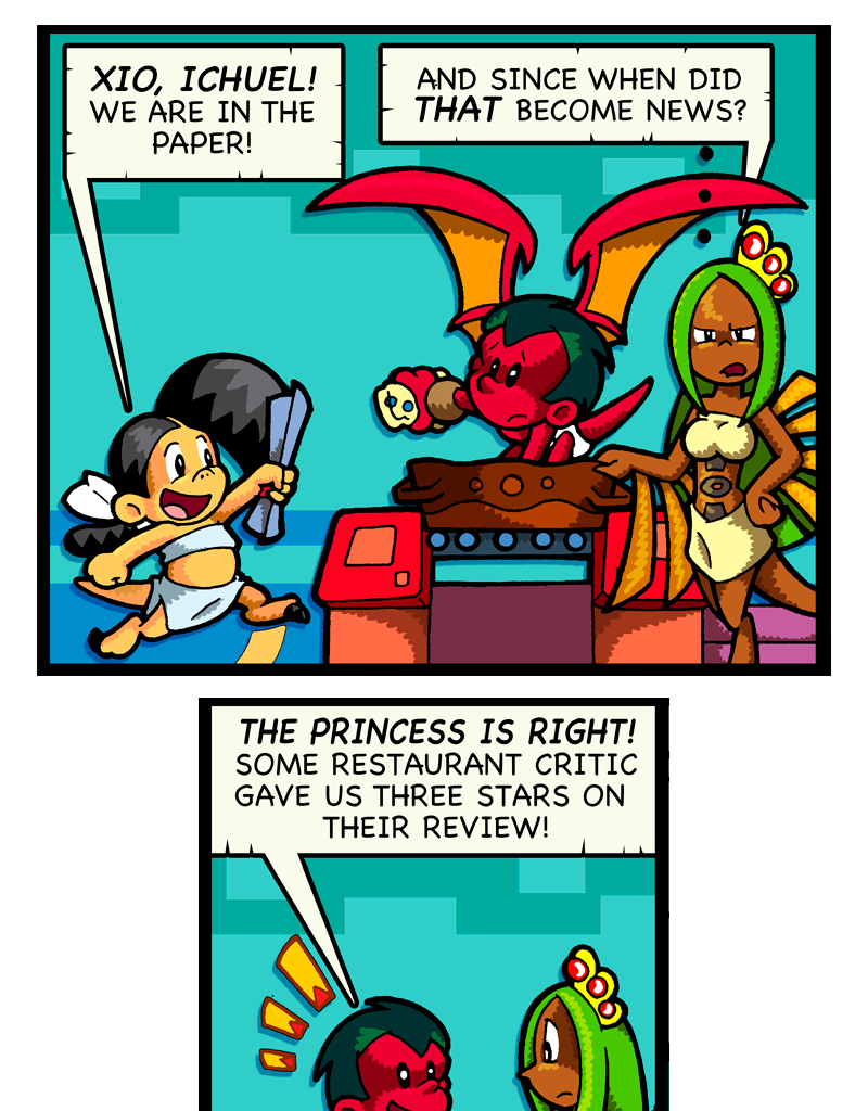 Macoatl - Episode 310, Page 1: The return of the legend