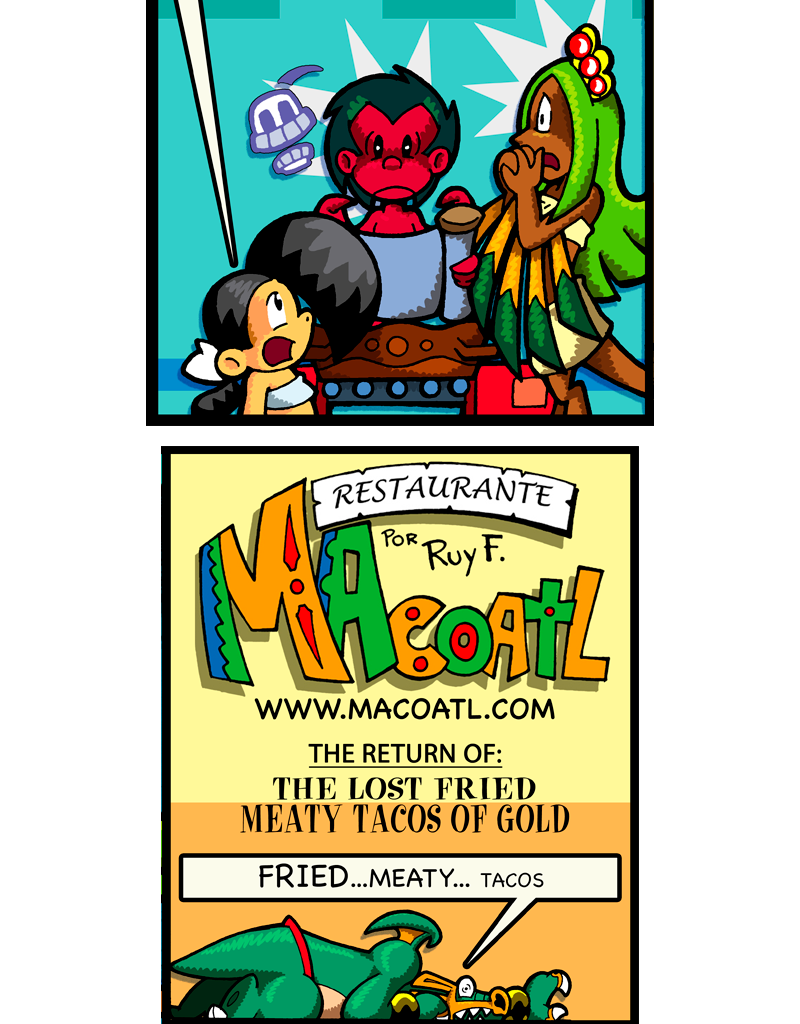 Macoatl - Episode 310, Page 1: The return of the legend