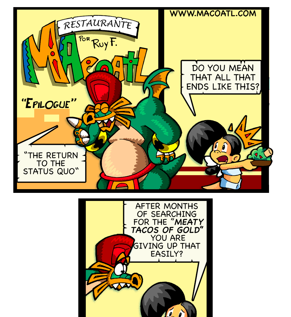 Macoatl - Episode 316, Page 1: Here we go again...