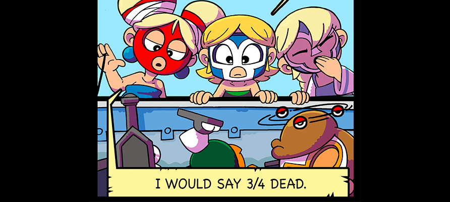 Macoatl - Episode 319, Page 1: Outside the 12 houses