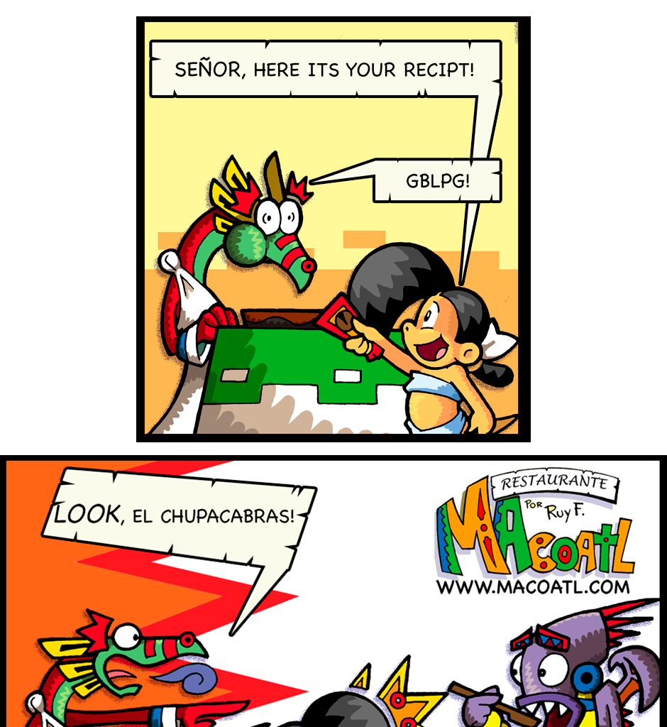 Macoatl - Episode 320, Page 1: Chupacabras