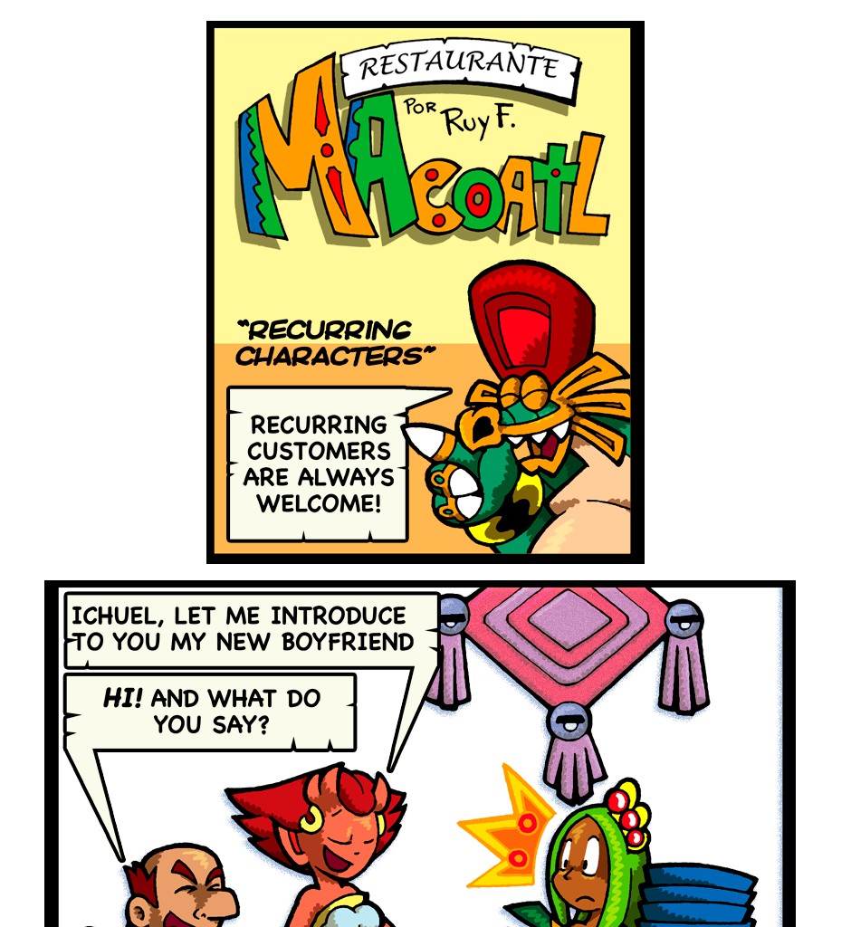 Macoatl - Episode 321, Page 1: That guy