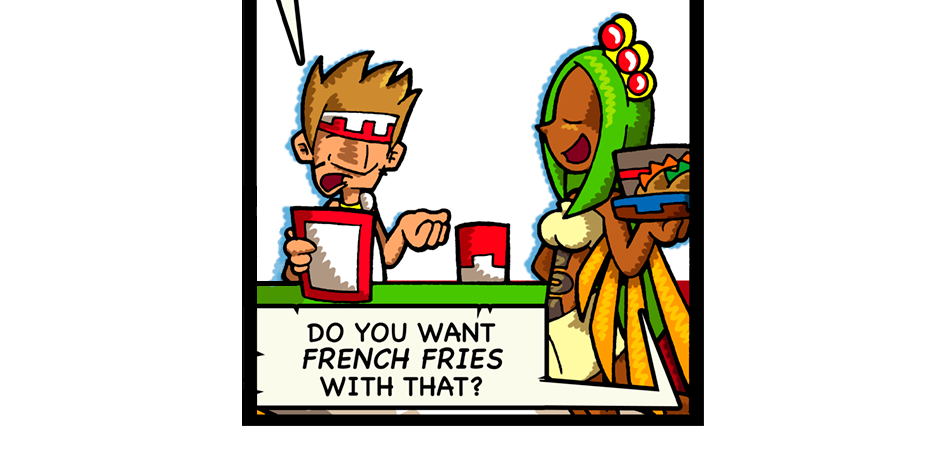 Macoatl - Episode 326, Page 1: Mexican food