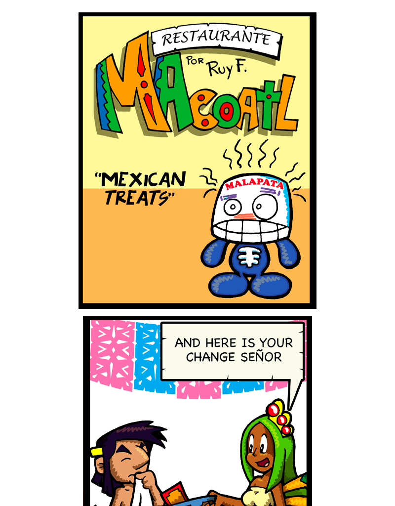 Macoatl - Episode 332, Page 1: Calaveritas