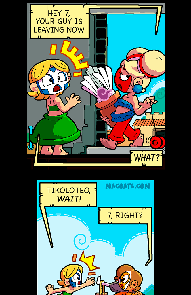 Macoatl - Episode 333, Page 1: To the beach