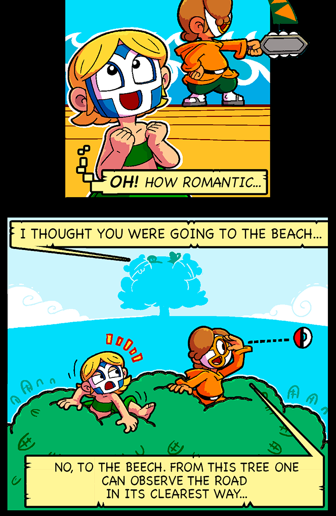 Macoatl - Episode 333, Page 1: To the beach