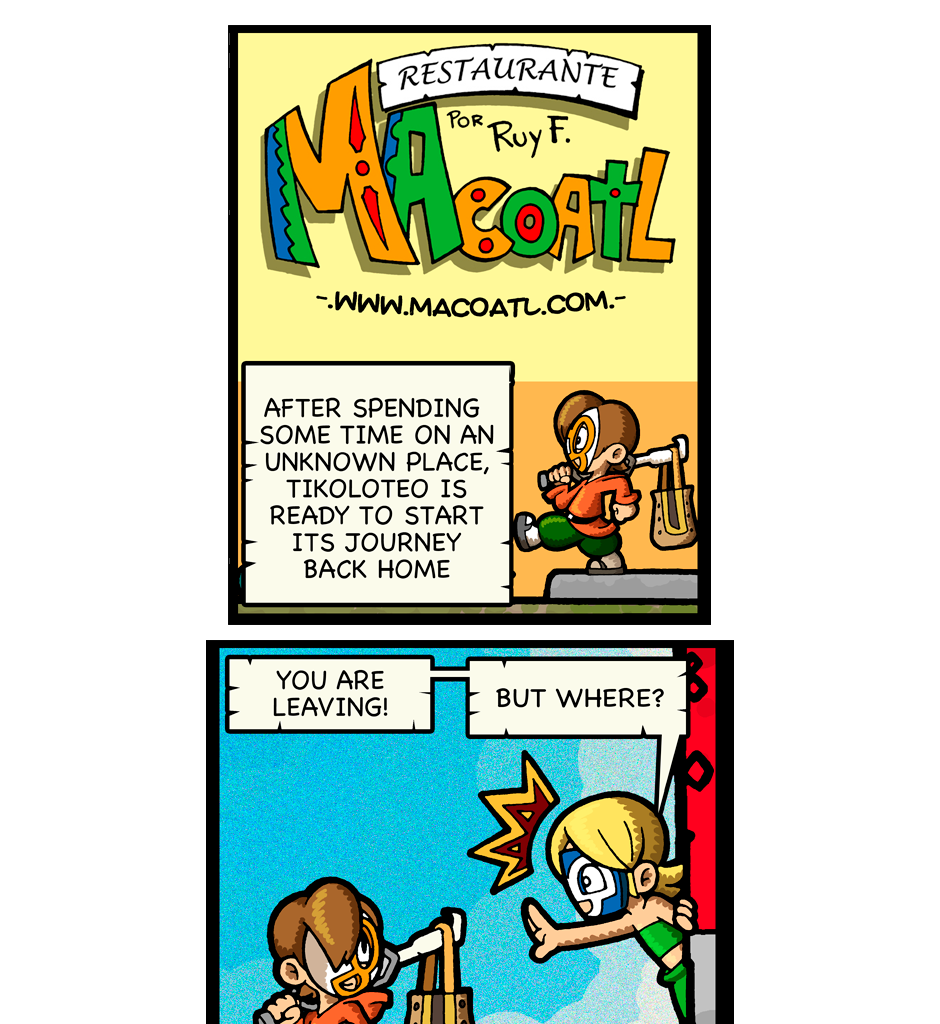 Macoatl - Episode 334, Page 1: Tik wants to leave