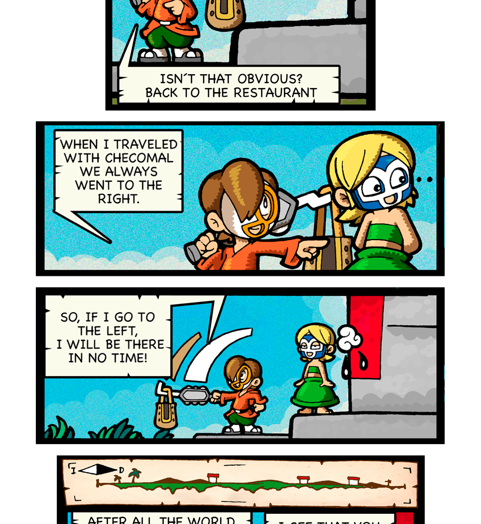 Macoatl - Episode 334, Page 1: Tik wants to leave