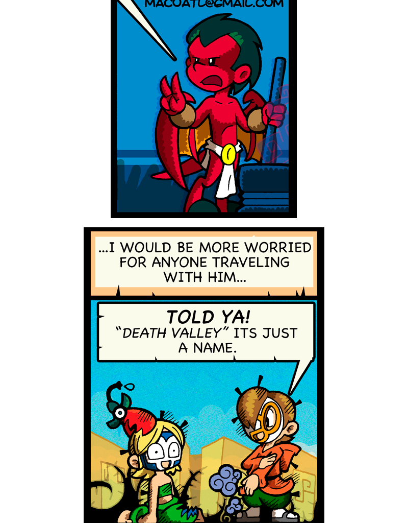 Macoatl - Episode 339, Page 1: News travel fast