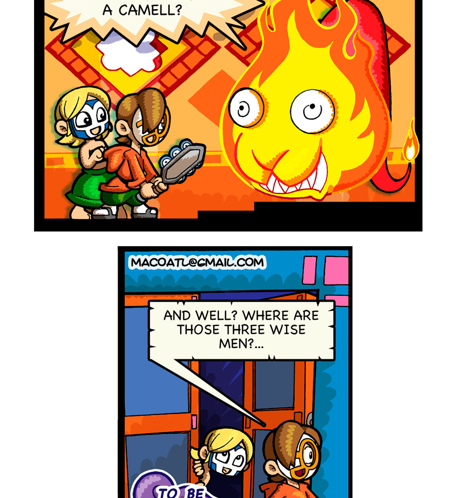 Macoatl - Episode 341, Page 1: The three beasts