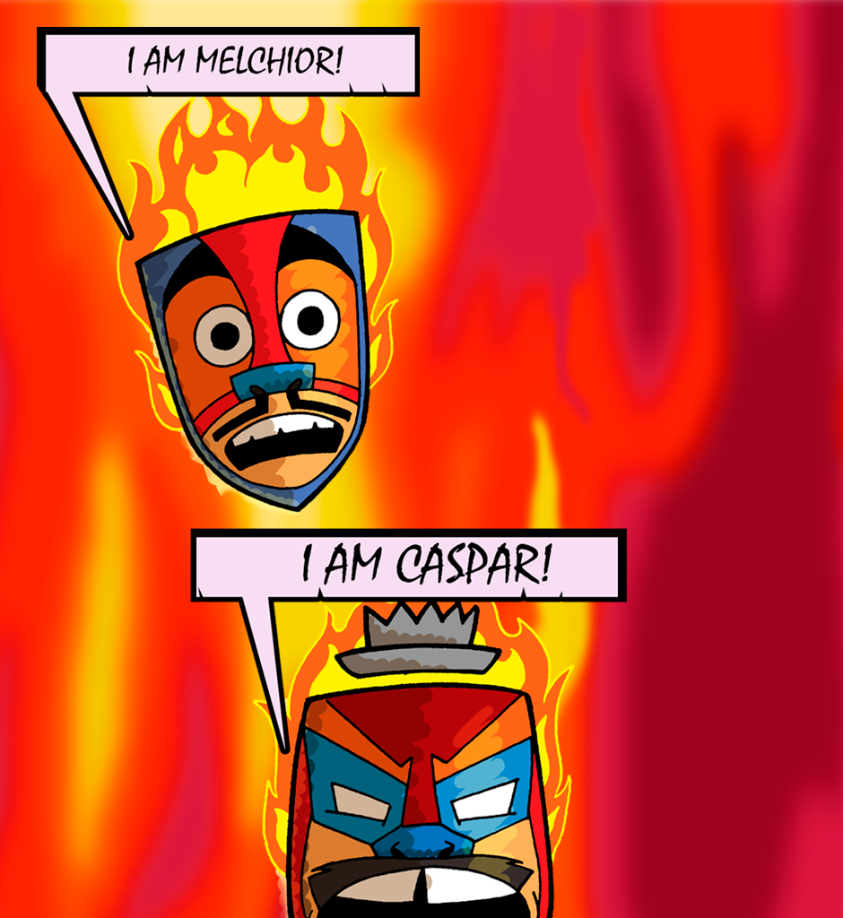 Macoatl - Episode 342, Page 1: The Three Wise Monkeys