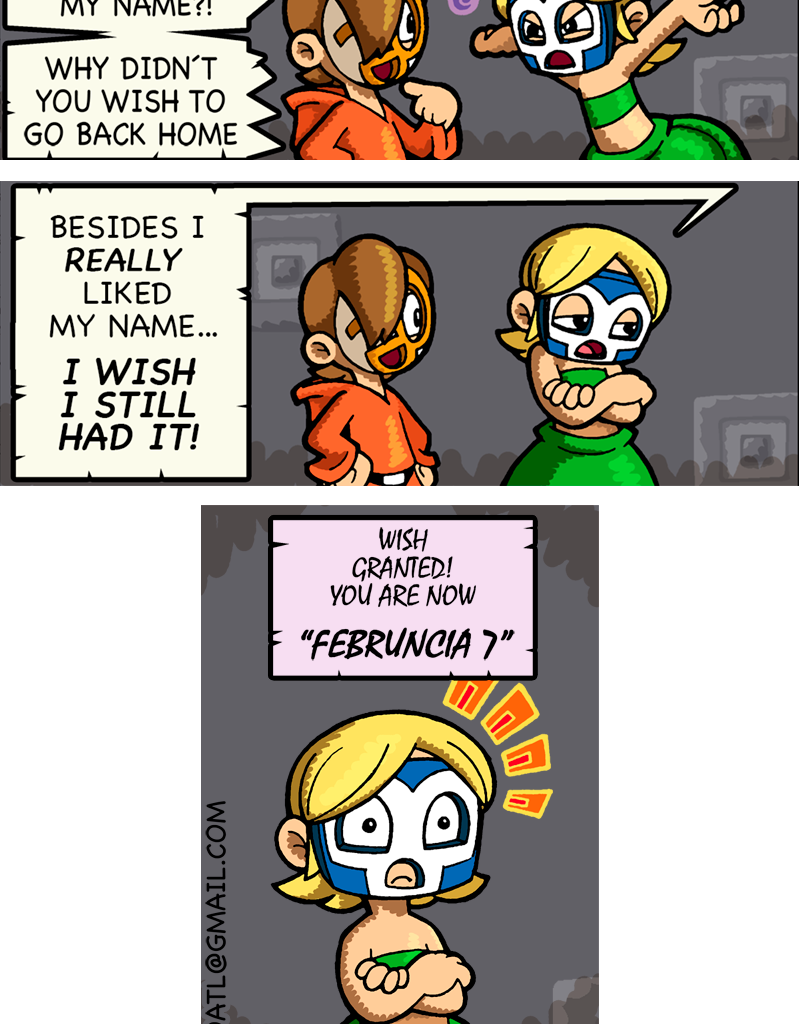 Macoatl - Episode 345, Page 1: New name