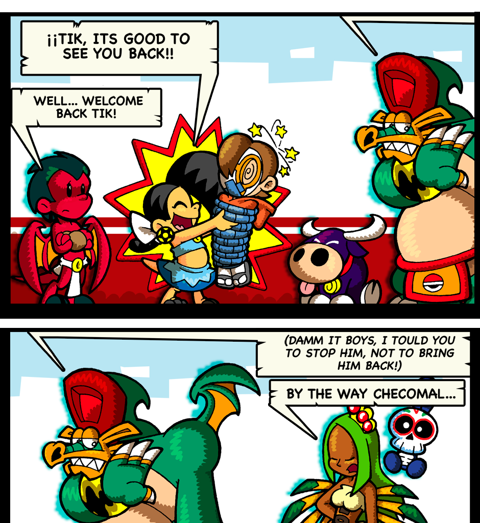 Macoatl - Episode 348, Page 1: Calaveritas