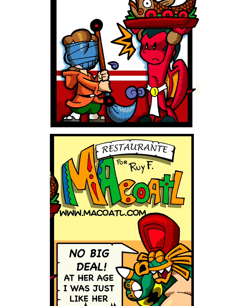 Macoatl - Episode 349, Page 1: Tik is back