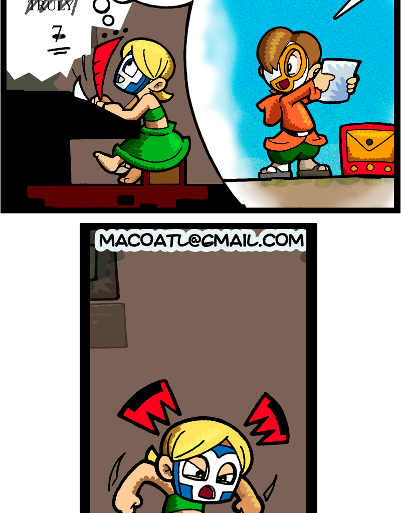 Macoatl - Episode 354, Page 1: A letter to Tik