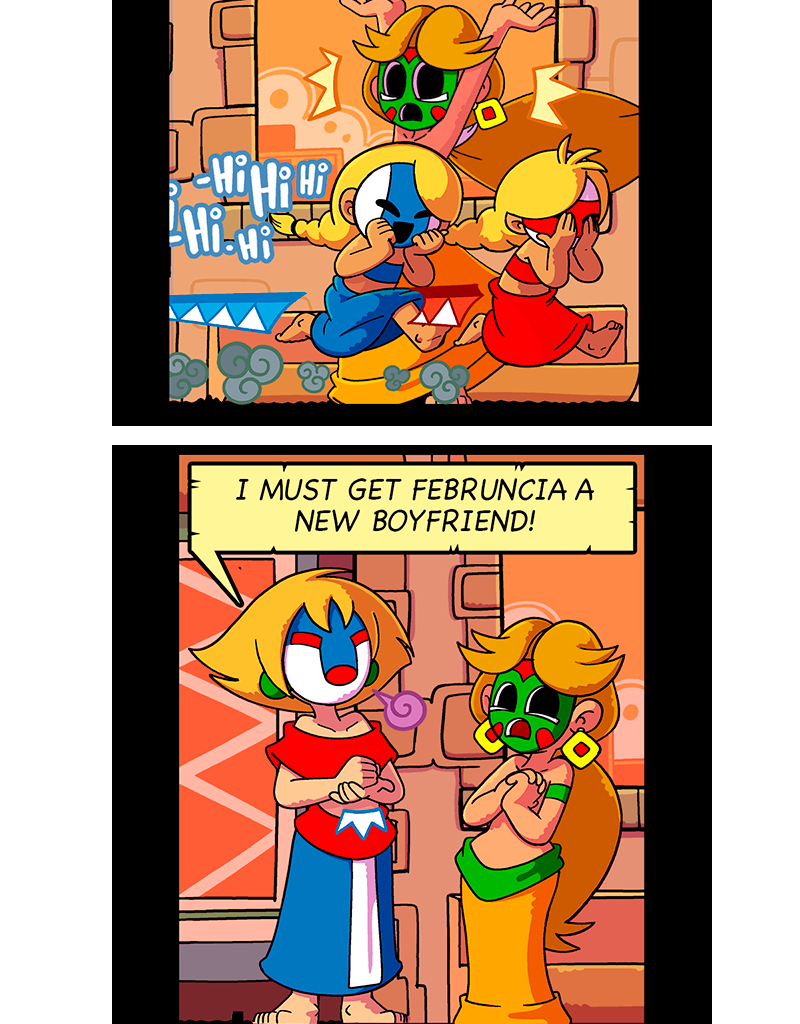 Macoatl - Episode 353, Page 1: We have 7 at home