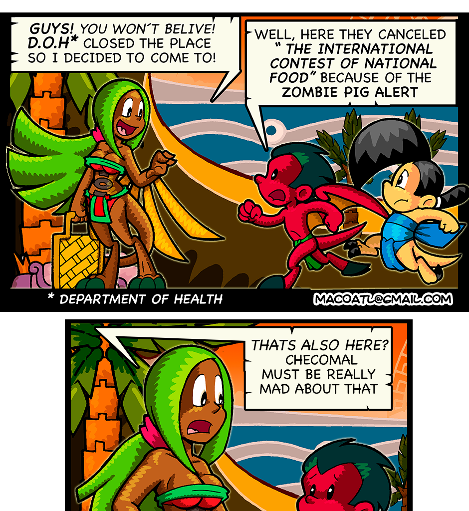 Macoatl - Episode 367, Page 1: Beach fashion 