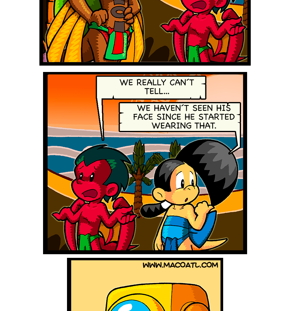 Macoatl - Episode 367, Page 1: Beach fashion 