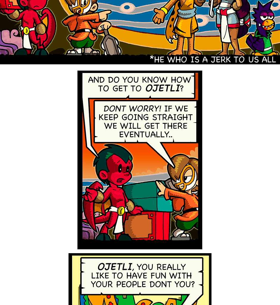 Macoatl - Episode 369, Page 1: The full RPG party