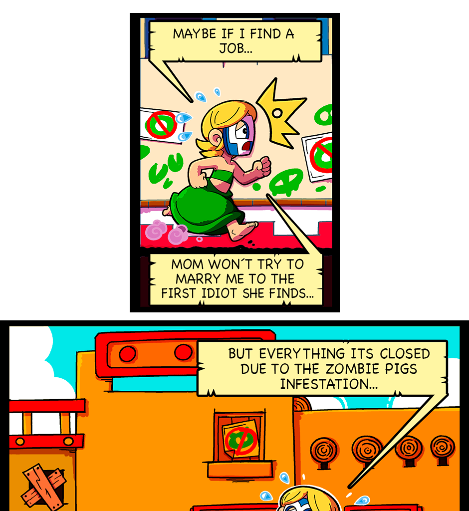 Macoatl - Episode 371, Page 1: Looking for a job