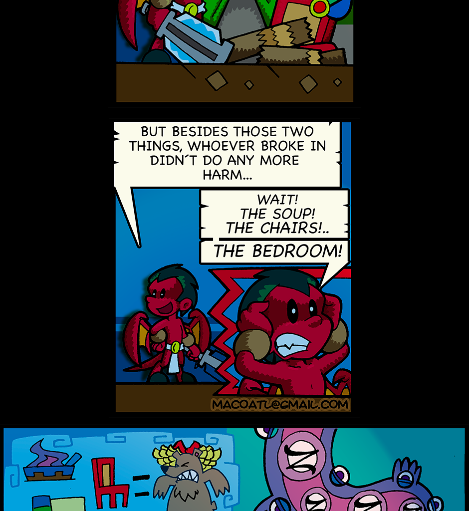 Macoatl - Episode 374, Page 1: Warm, warm, cold, warm