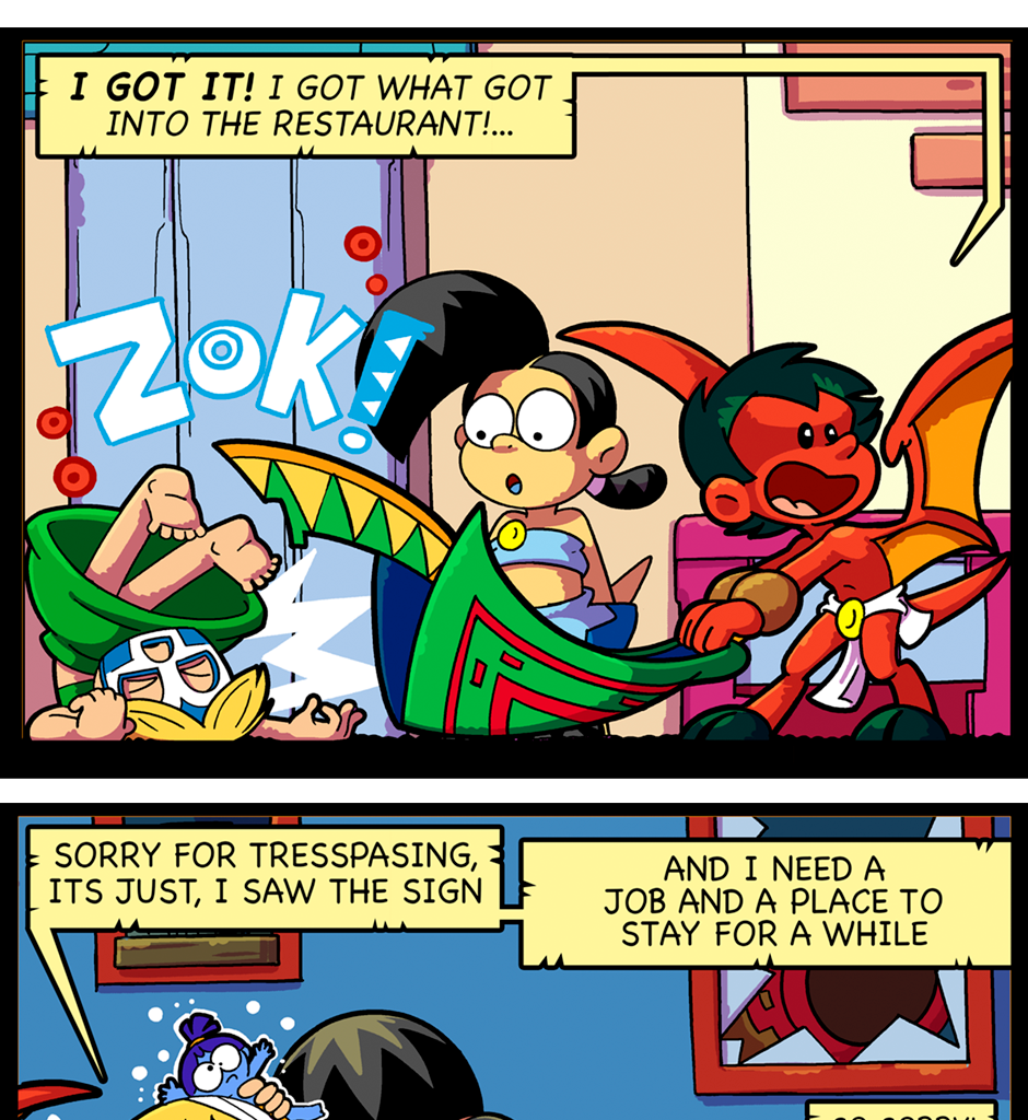 Macoatl - Episode 376, Page 1: A new job