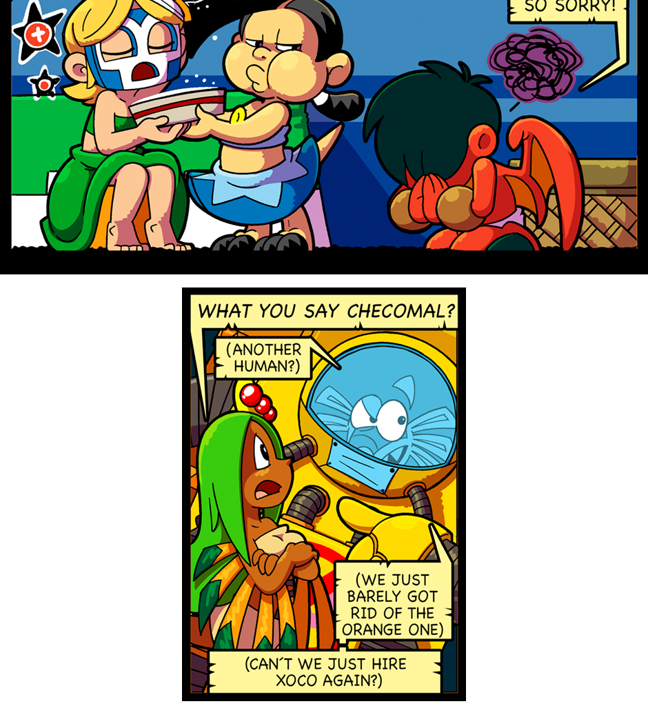 Macoatl - Episode 376, Page 1: A new job