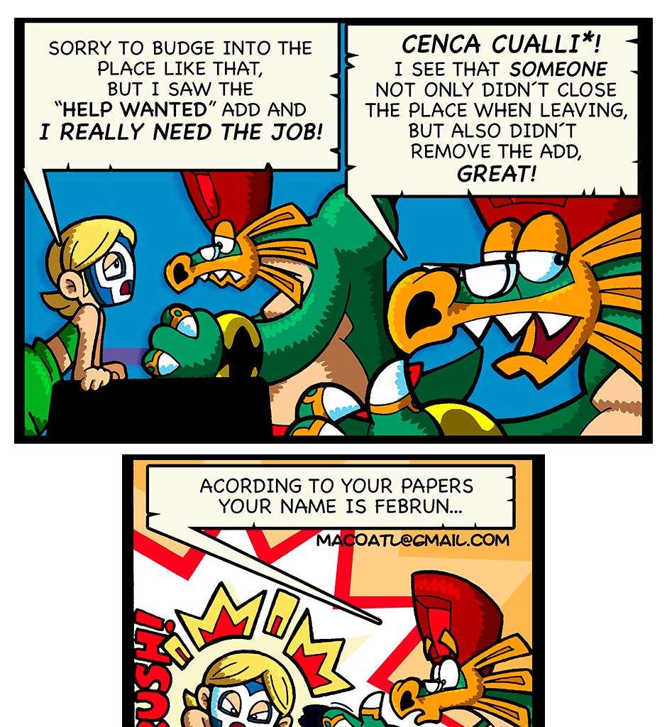 Macoatl - Episode 378, Page 1: Resume