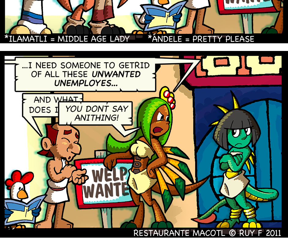 Macoatl - Episode 379, Page 1: No more vacancies