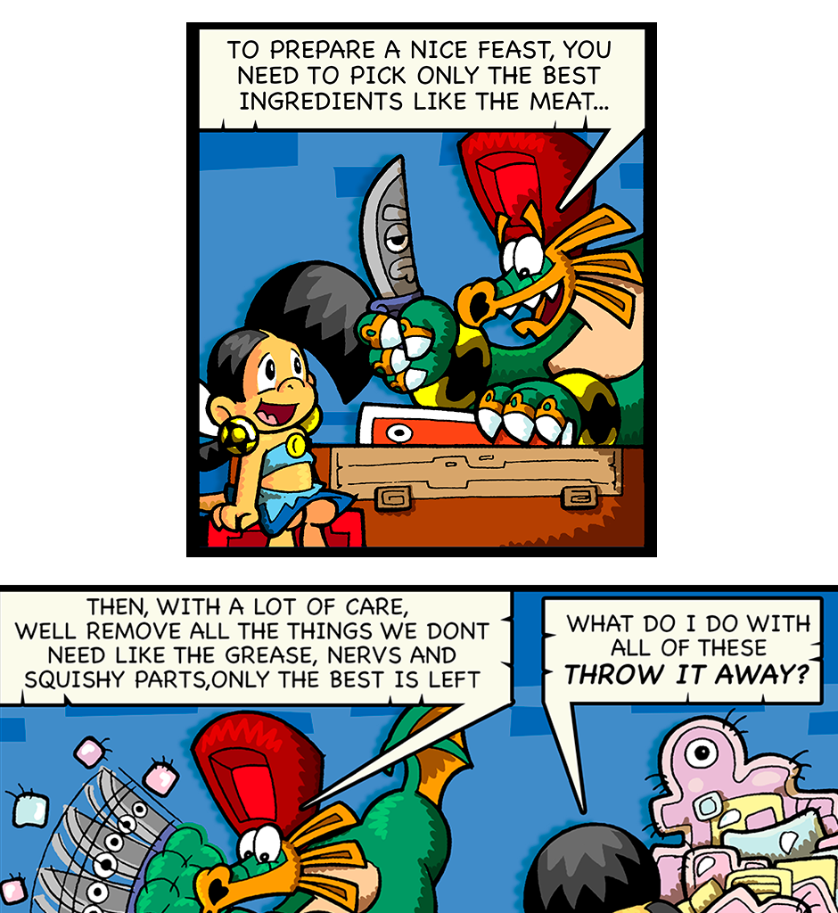 Macoatl - Episode 380, Page 1: Efficient kitchen 