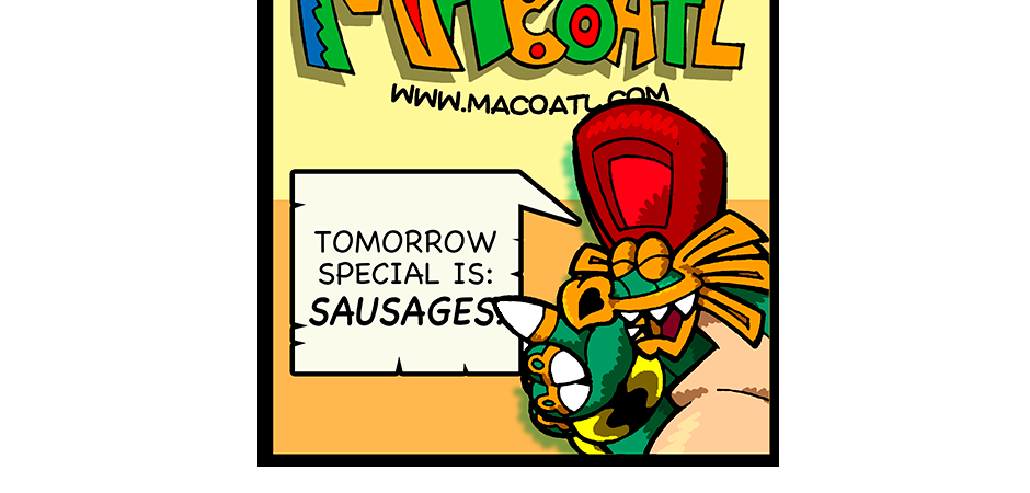 Macoatl - Episode 380, Page 1: Efficient kitchen 