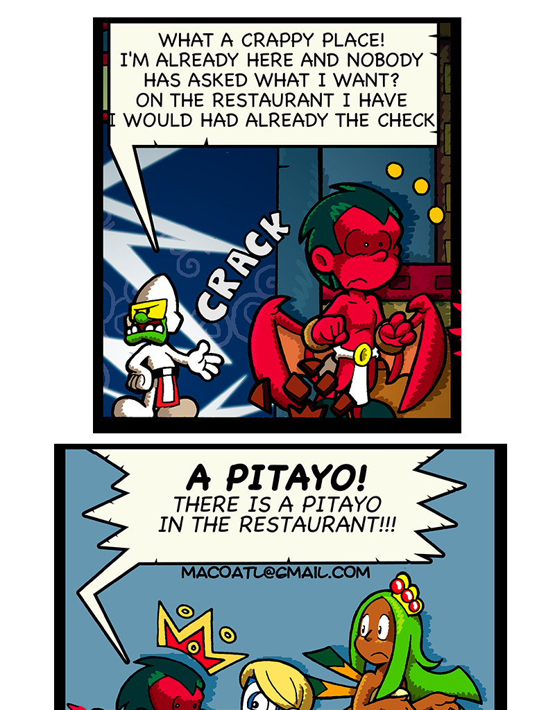 Macoatl - Episode 385, Page 1: A Pitayo