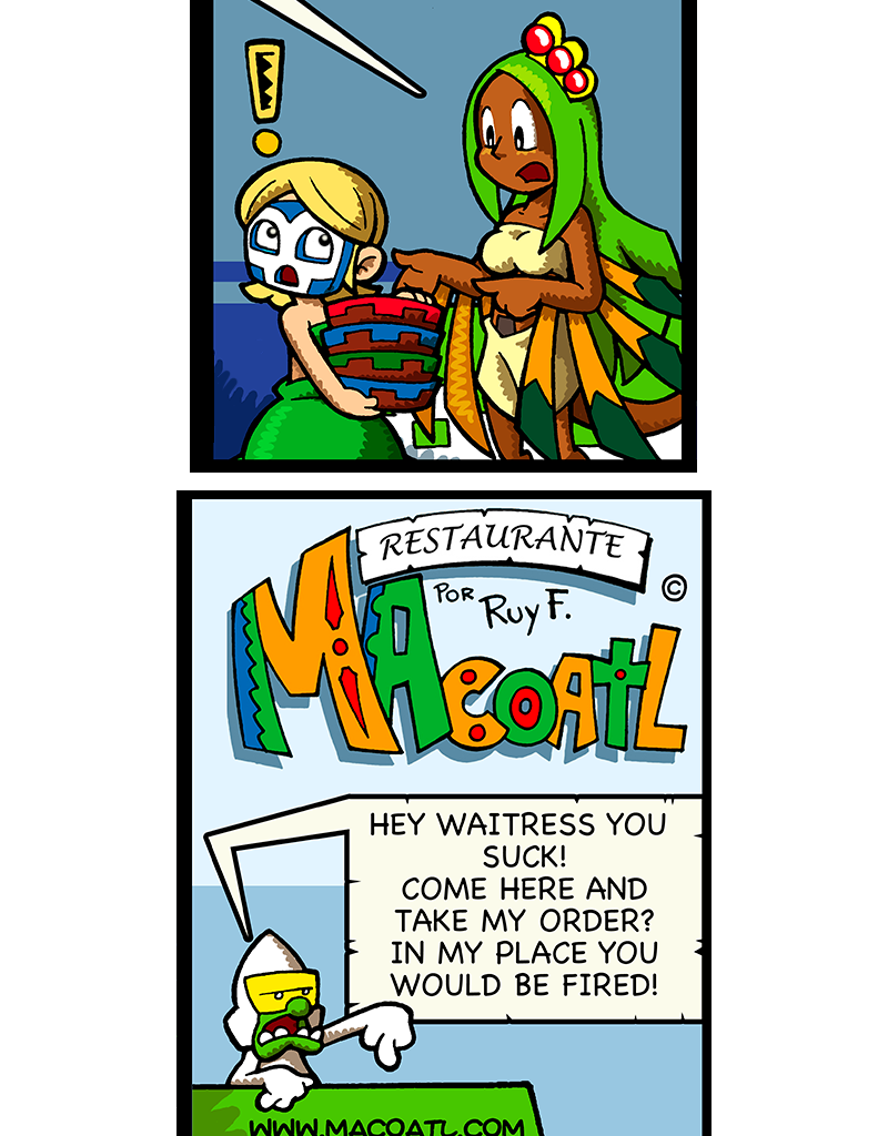 Macoatl - Episode 385, Page 1: A Pitayo