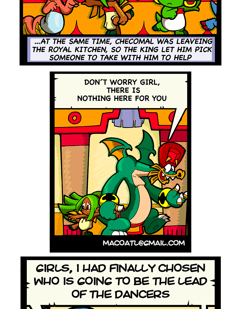 Macoatl - Episode 392, Page 1: Ichuel's backstory