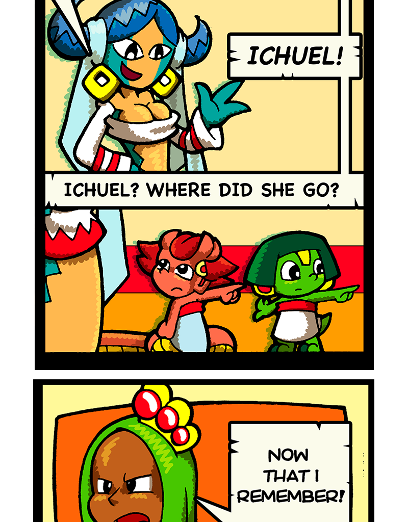 Macoatl - Episode 392, Page 1: Ichuel's backstory