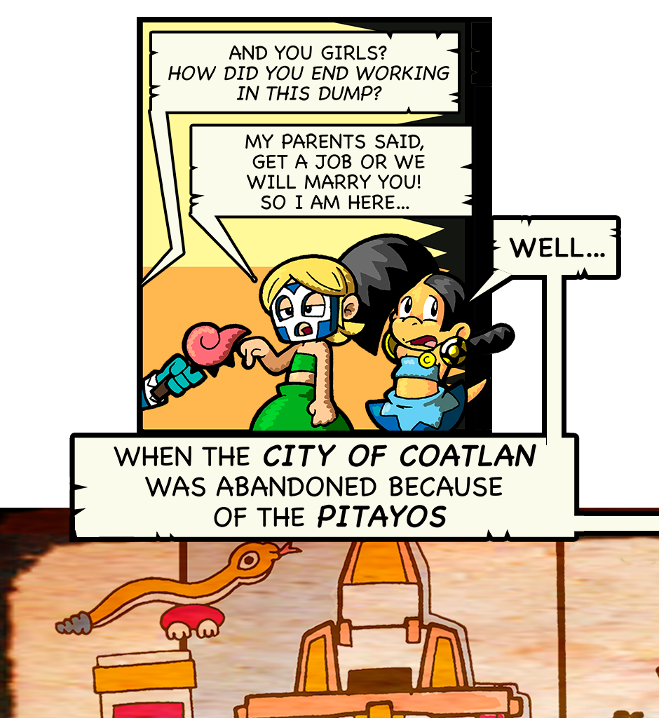 Macoatl - Episode 394, Page 1: Kaira´s backstory