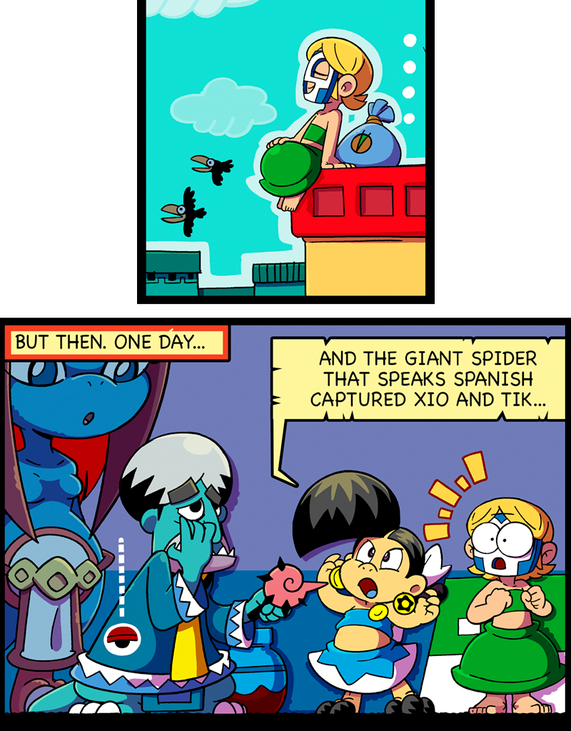 Macoatl - Episode 395, Page 1: Sudenly Tik Happened 