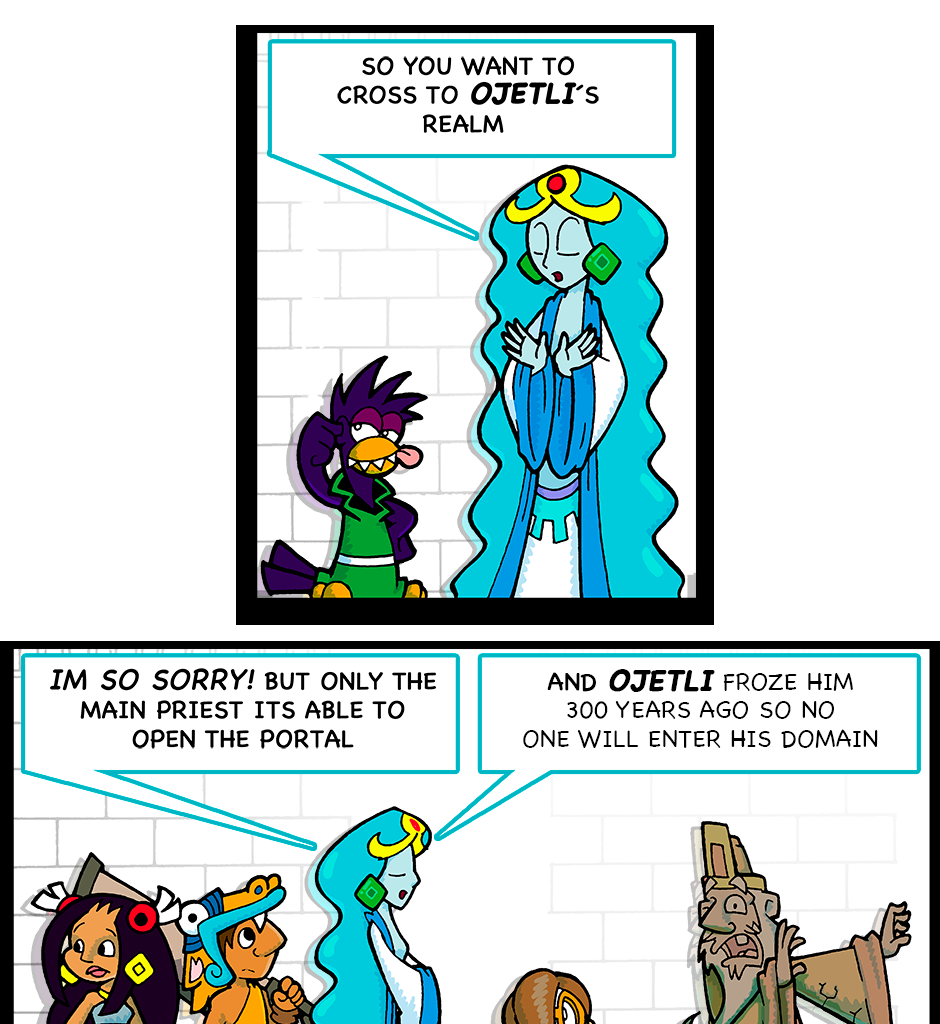 Macoatl - Episode 402, Page 1: Frozen