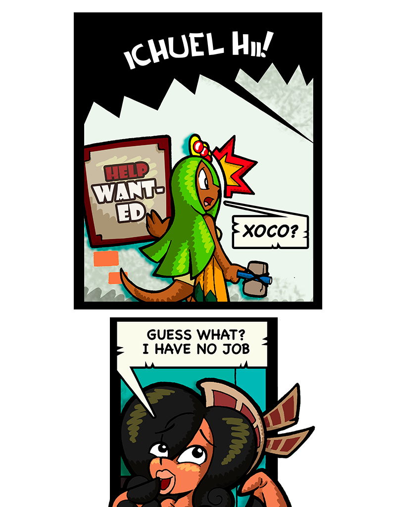 Macoatl - Episode 407, Page 1: Xoco rejoins