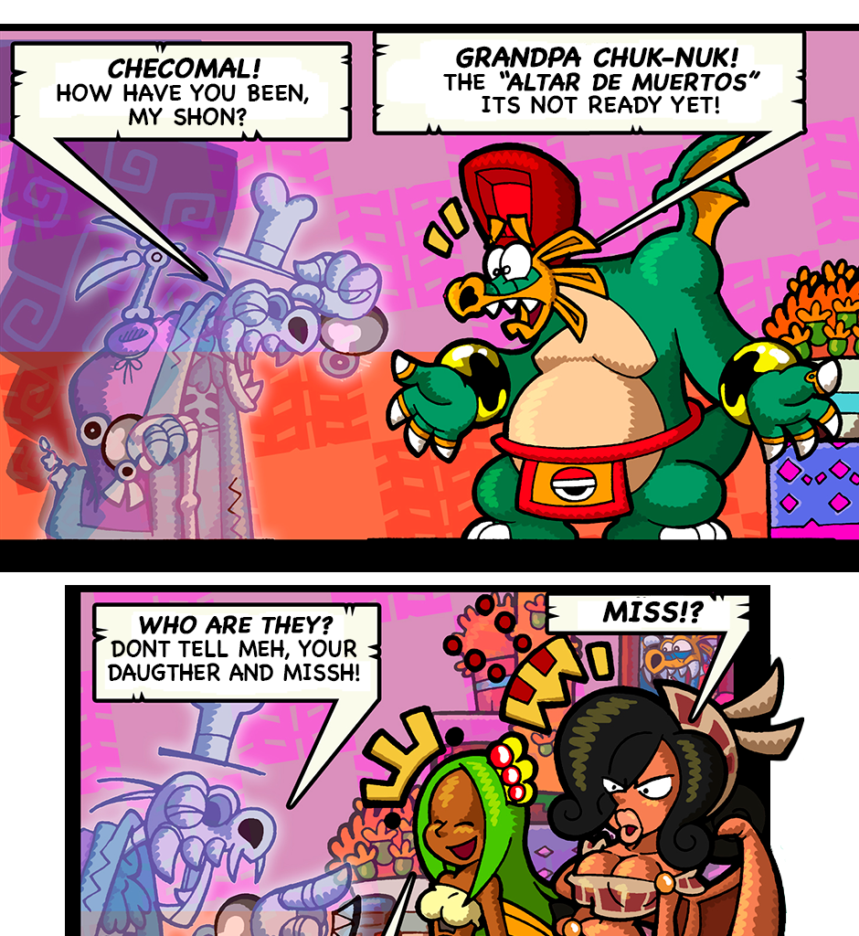 Macoatl - Episode 453, Page 1: Octopus Paul