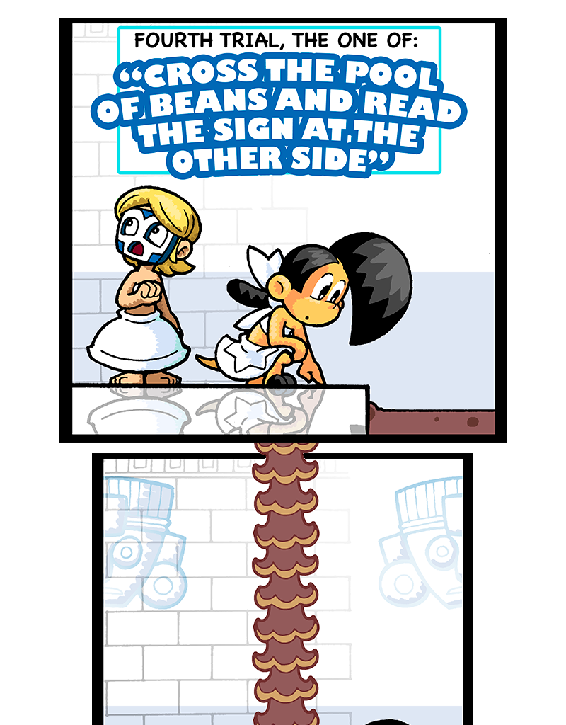 Macoatl - Episode 411, Page 1: And More trials