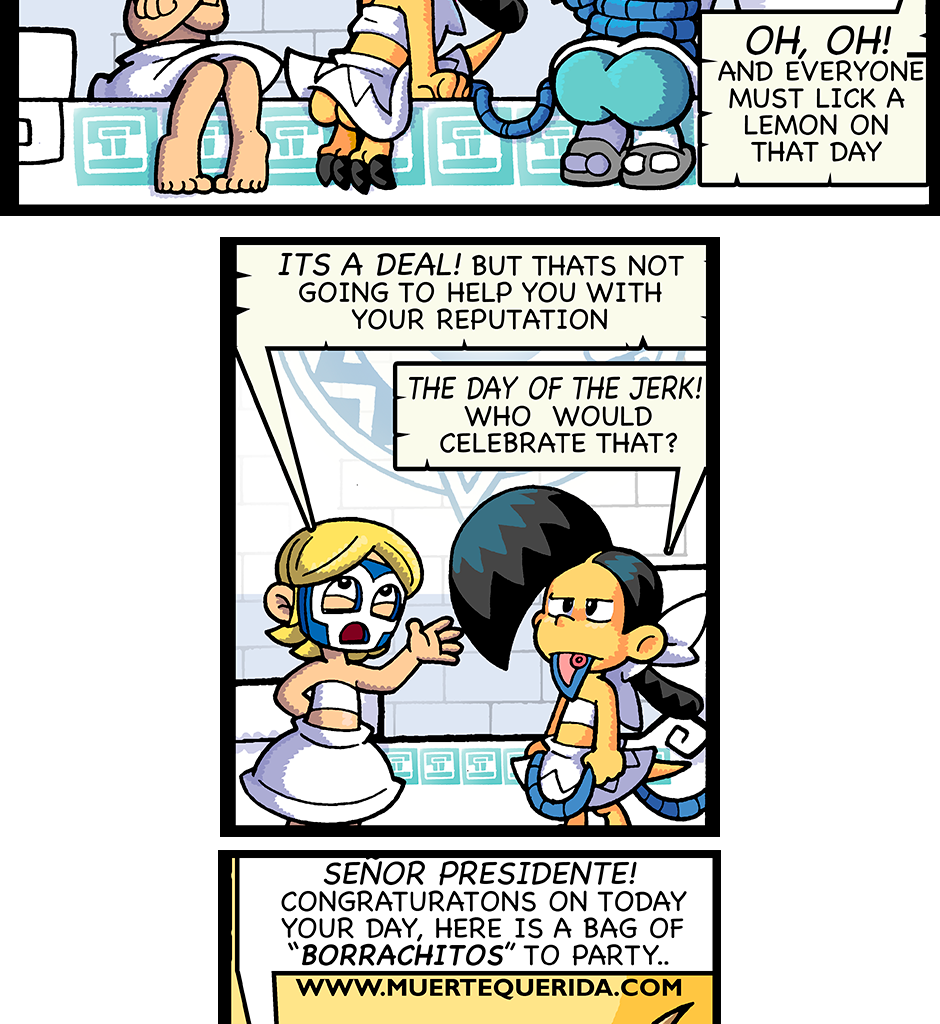 Macoatl - Episode 415, Page 1: Lets make a deal