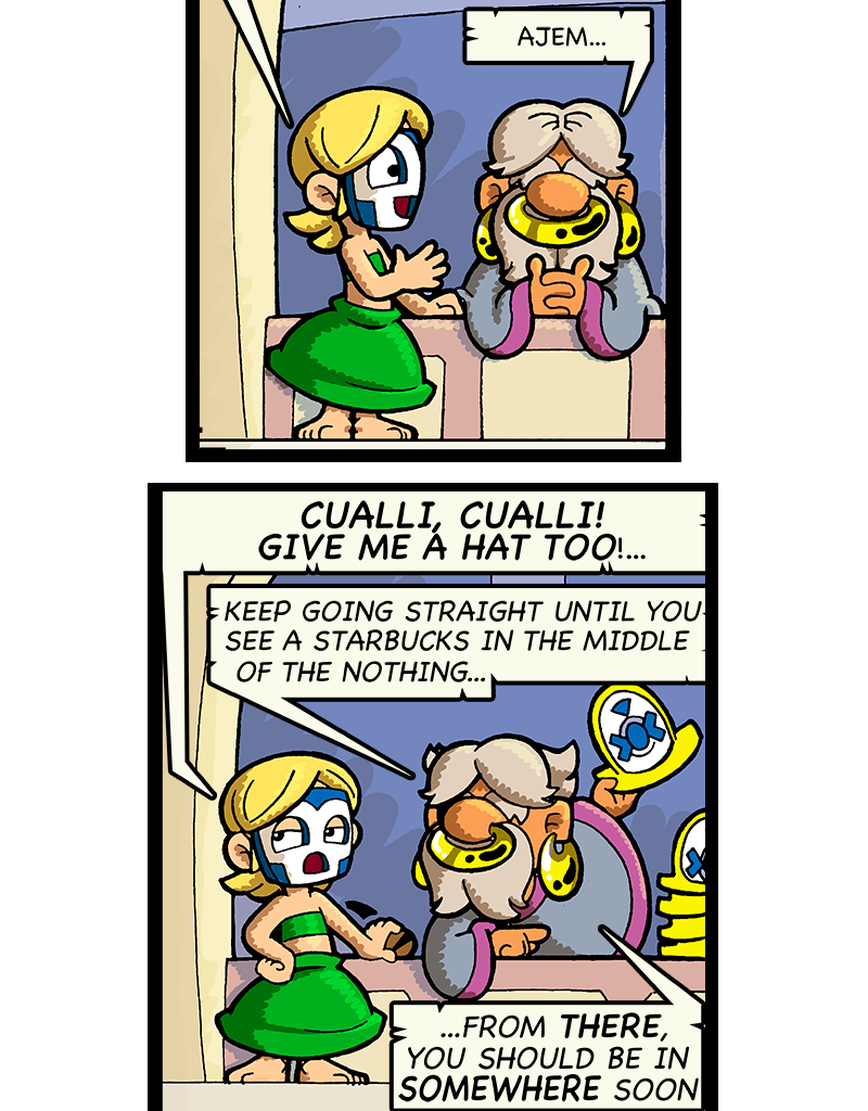 Macoatl - Episode 418, Page 1: Middle of Nowhere