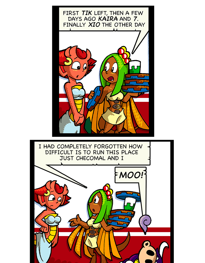Macoatl - Episode 419, Page 1:  Helpfull