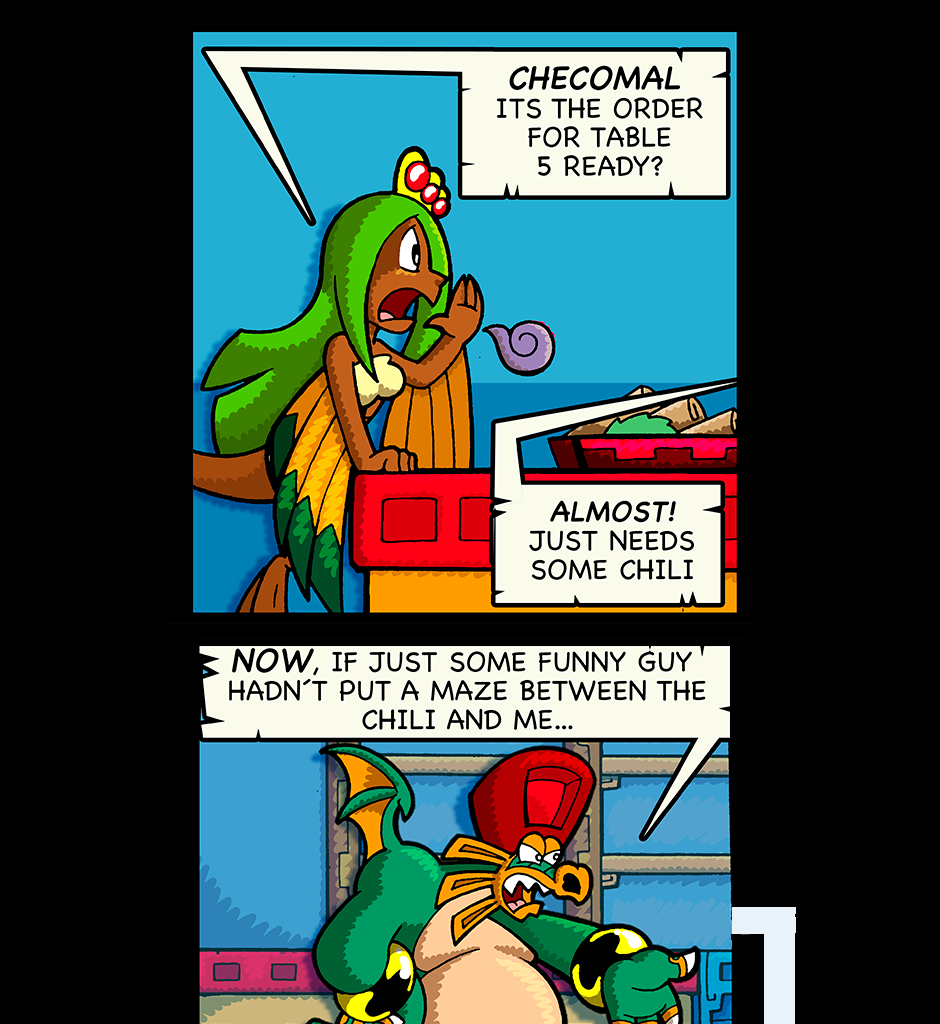 Macoatl - Episode 422, Page 1: Chili